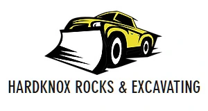 hardknox rocks & excavating logo